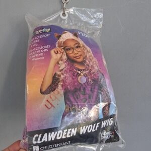 Clawdeen Wolf CHILD Wig Costume Accessory NEW Sealed Monster High Halloween